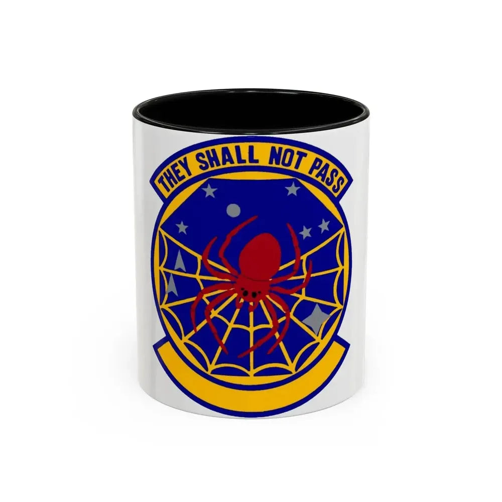 8 Space Warning Squadron AFRC (U.S. Air Force) Accent Coffee Mug 11oz Black - Go Mug Yourself