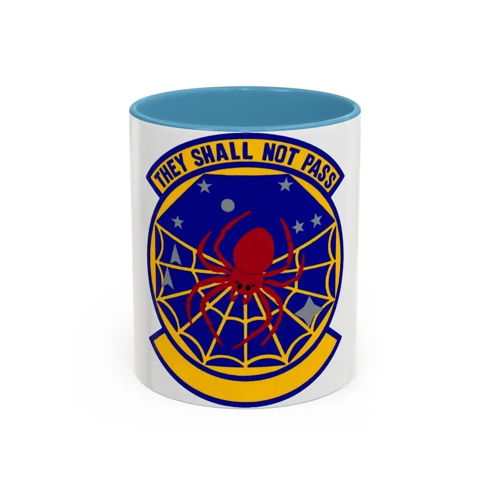 8 Space Warning Squadron AFRC (U.S. Air Force) Accent Coffee Mug 11oz Light Blue - Go Mug Yourself