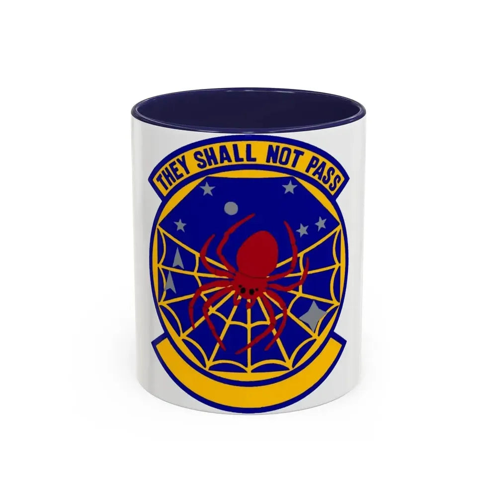 8 Space Warning Squadron AFRC (U.S. Air Force) Accent Coffee Mug 11oz Navy - Go Mug Yourself