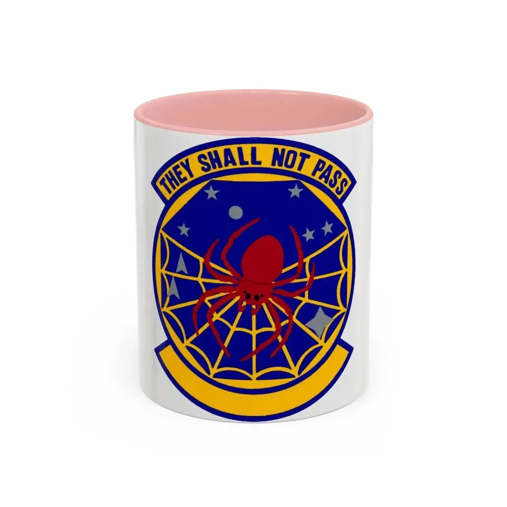 8 Space Warning Squadron AFRC (U.S. Air Force) Accent Coffee Mug 11oz Pink - Go Mug Yourself
