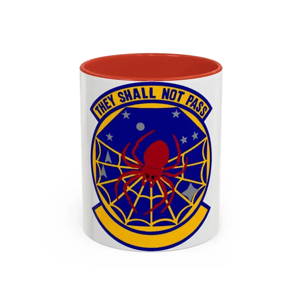 8 Space Warning Squadron AFRC (U.S. Air Force) Accent Coffee Mug 11oz Red - Go Mug Yourself