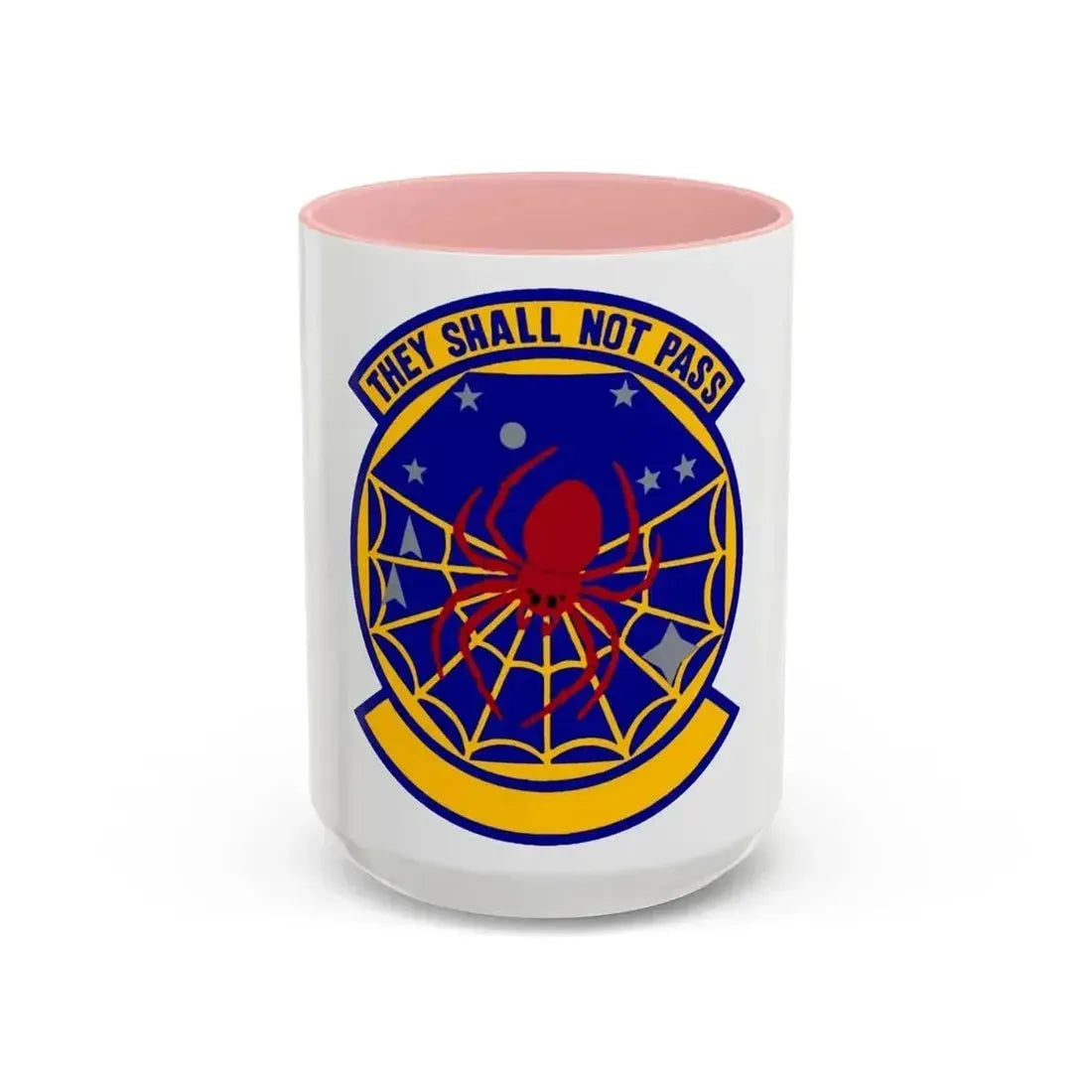 8 Space Warning Squadron AFRC (U.S. Air Force) Accent Coffee Mug 15oz Pink - Go Mug Yourself
