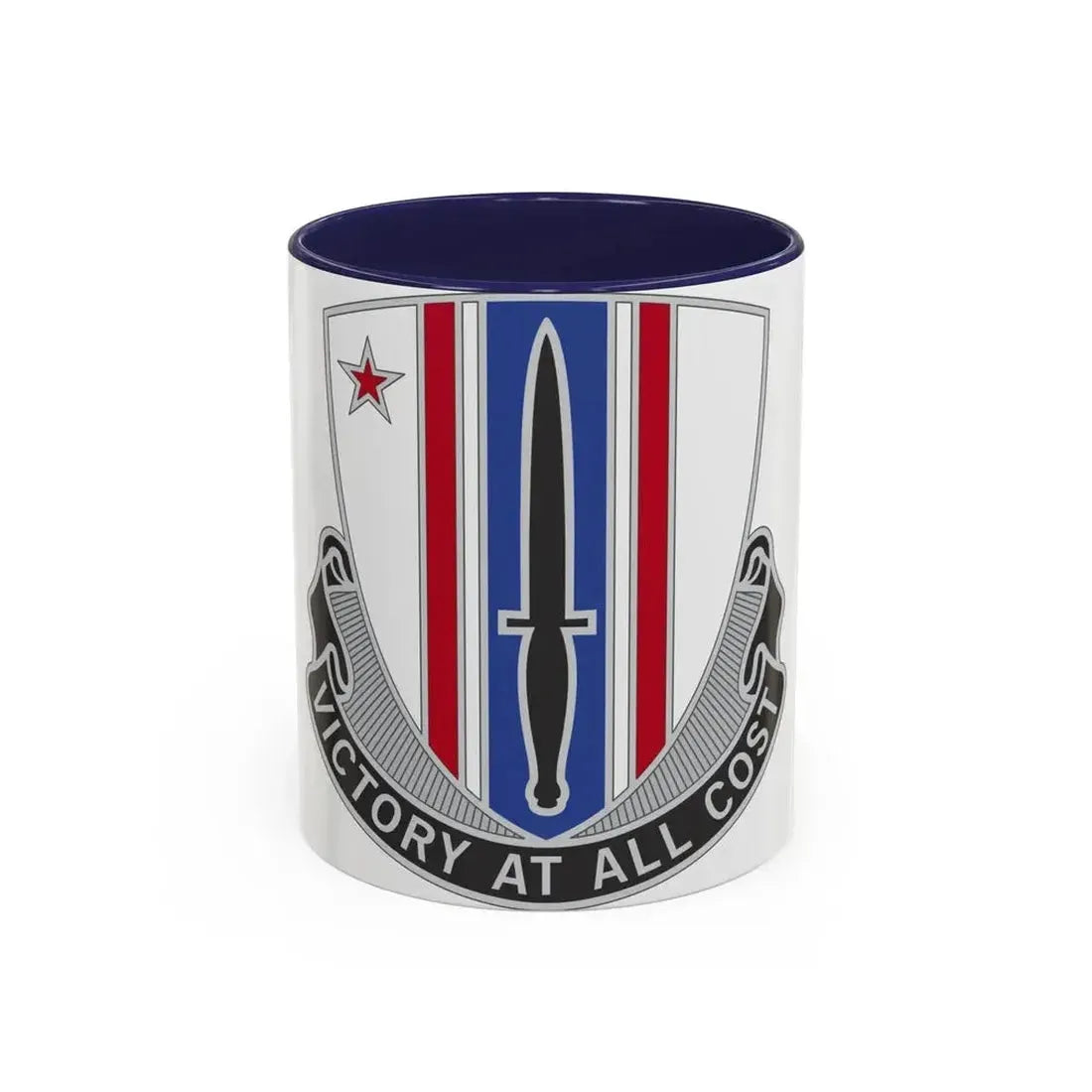 80 Civil Affairs Battalion (U.S. Army) Accent Coffee Mug 11oz Navy - Go Mug Yourself