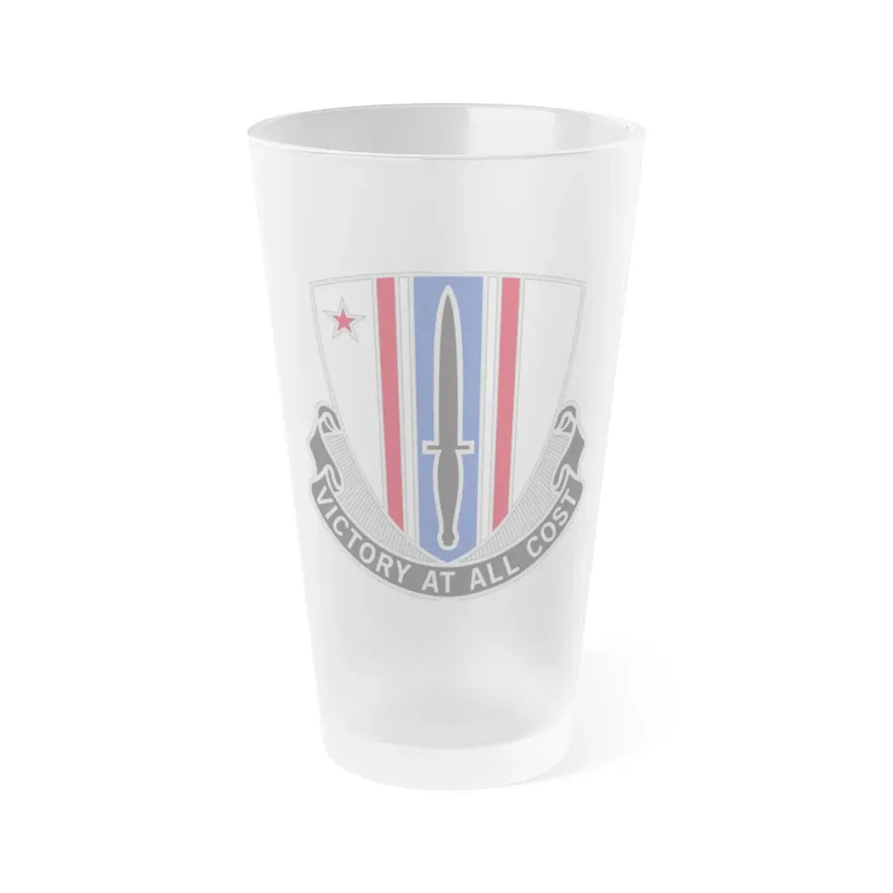 80 Civil Affairs Battalion (U.S. Army) Frosted Pint Glass 16oz Default Title - Go Mug Yourself