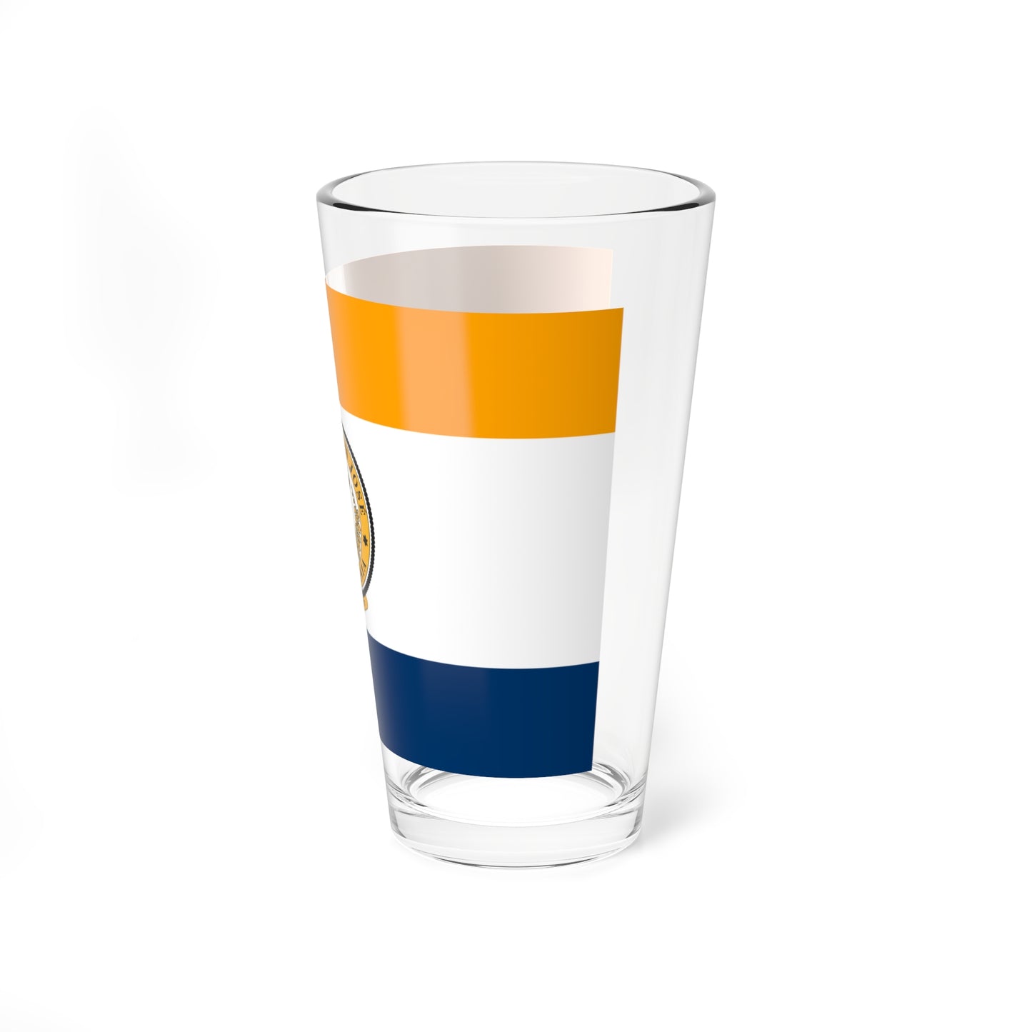 Flag of San José California (United States) Pint Glass 16oz