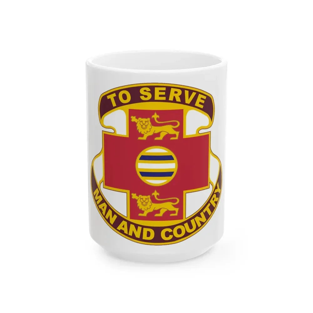 801 Combat Support Hospital (U.S. Army) White Coffee Mug 15oz - Go Mug Yourself