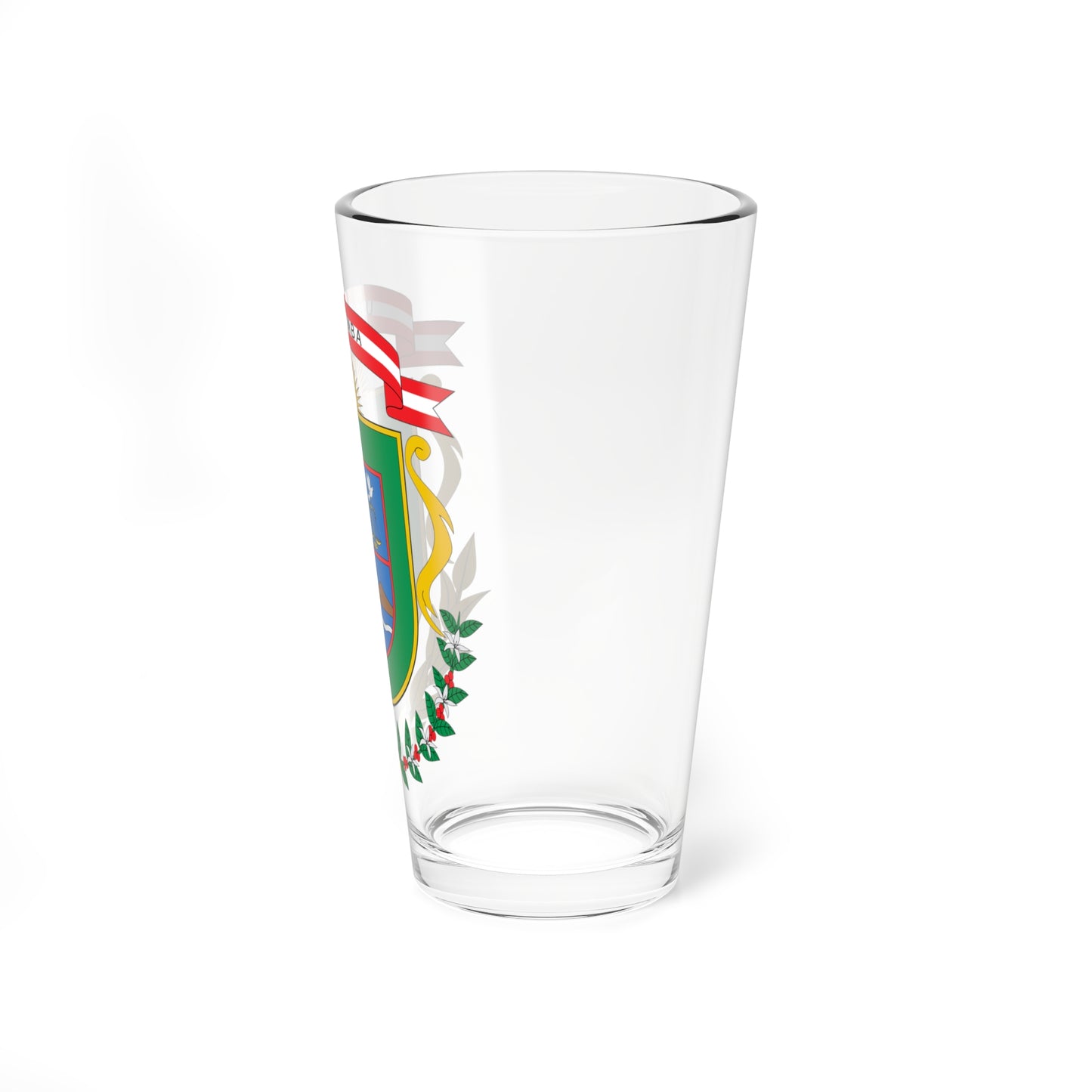 Escudo de Utcubamba (Peru) (Coat of Arms) Pint Glass 16oz