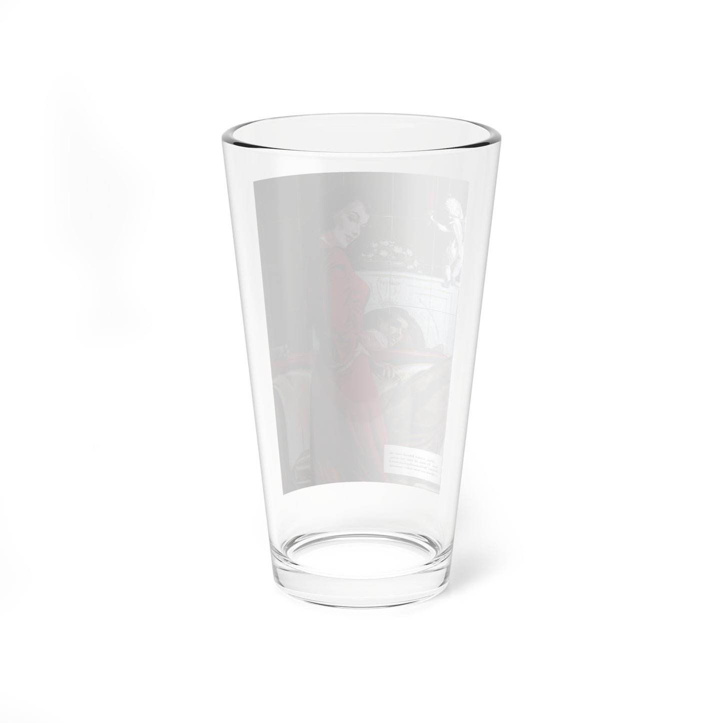 Once Before in the Moonlight (Pt. 2-1), Redbook, July 1948 (Magazine Illustration) Pint Glass 16oz