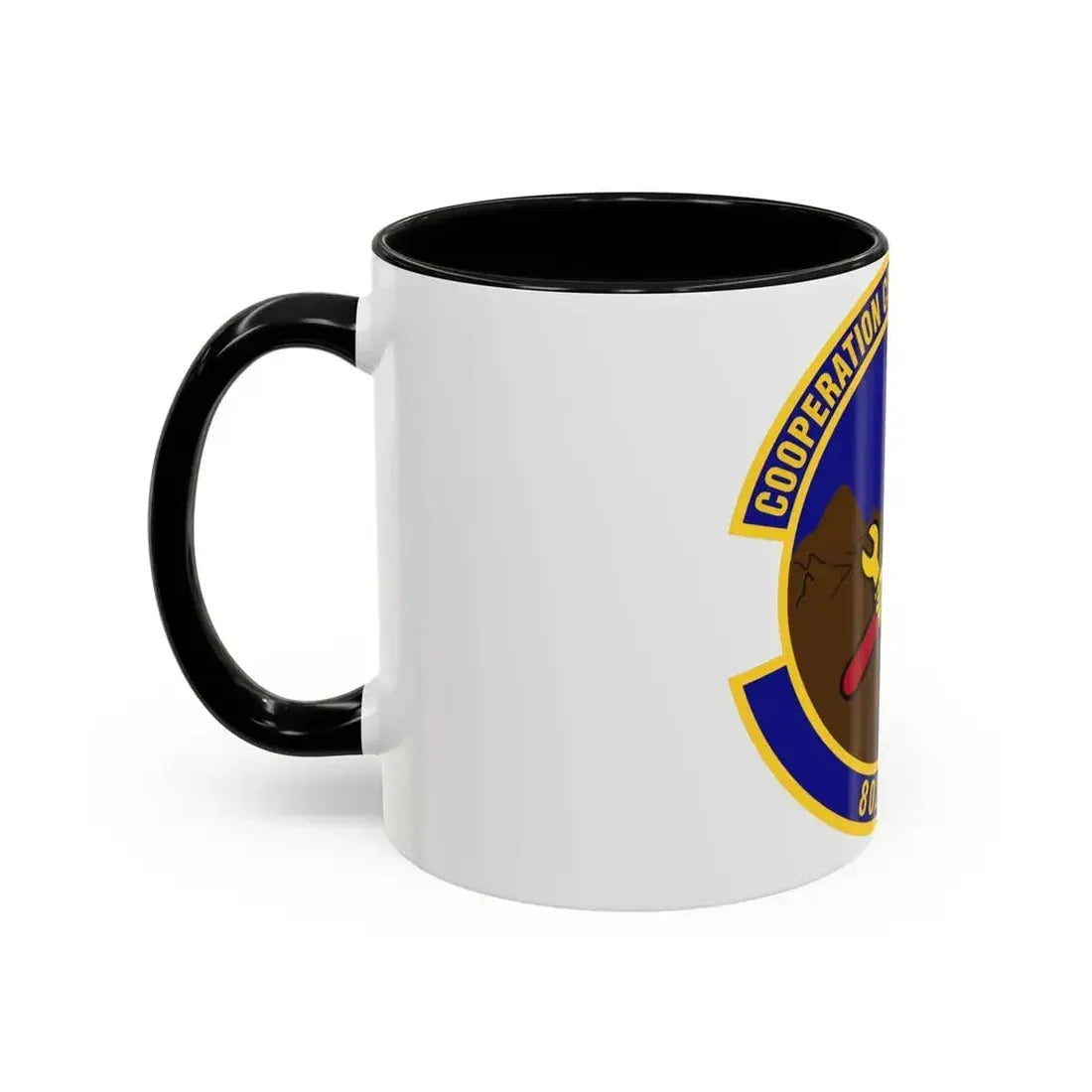 802d Air Expeditionary Advisory Squadron (U.S. Air Force) Accent Coffee Mug - Go Mug Yourself