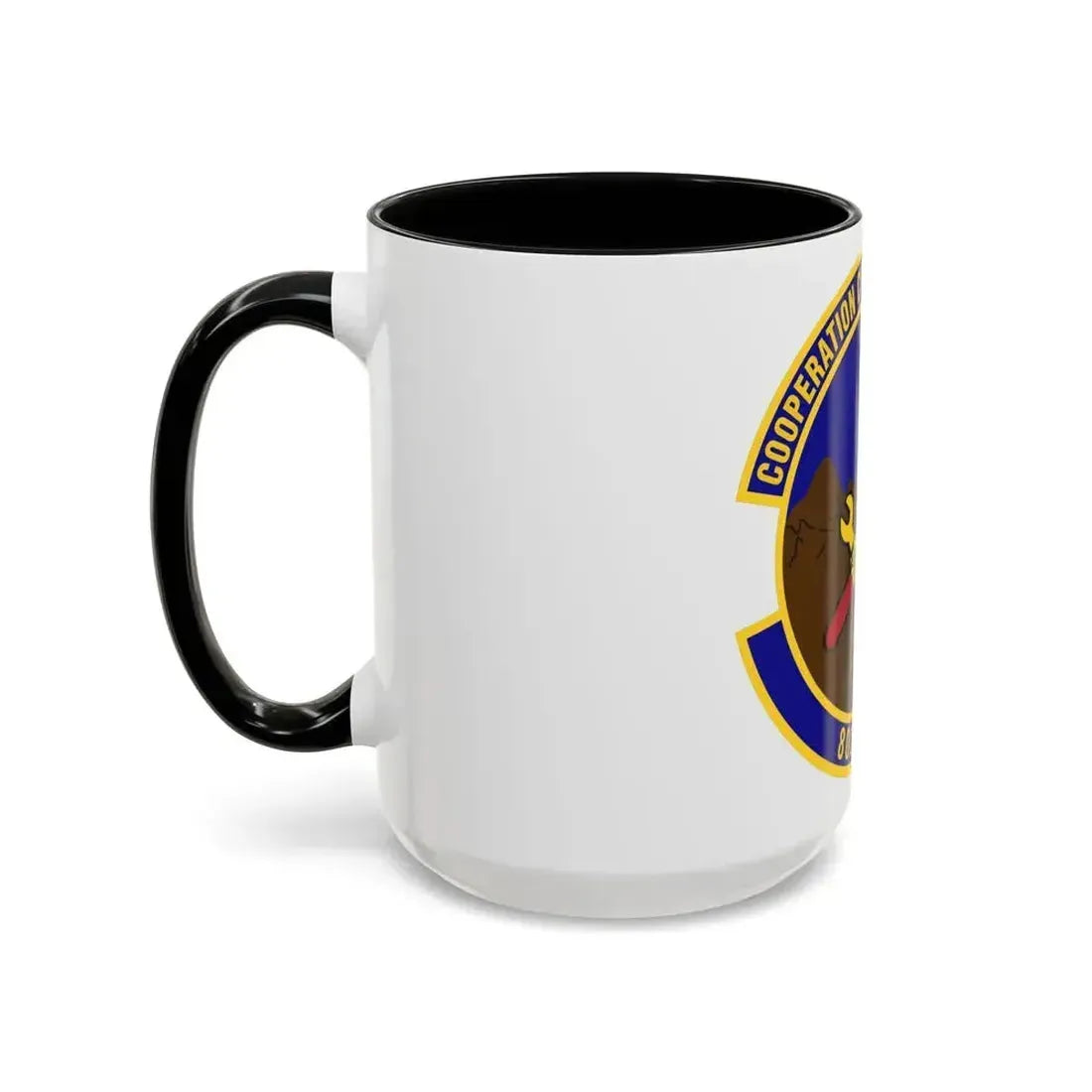 802d Air Expeditionary Advisory Squadron (U.S. Air Force) Accent Coffee Mug - Go Mug Yourself