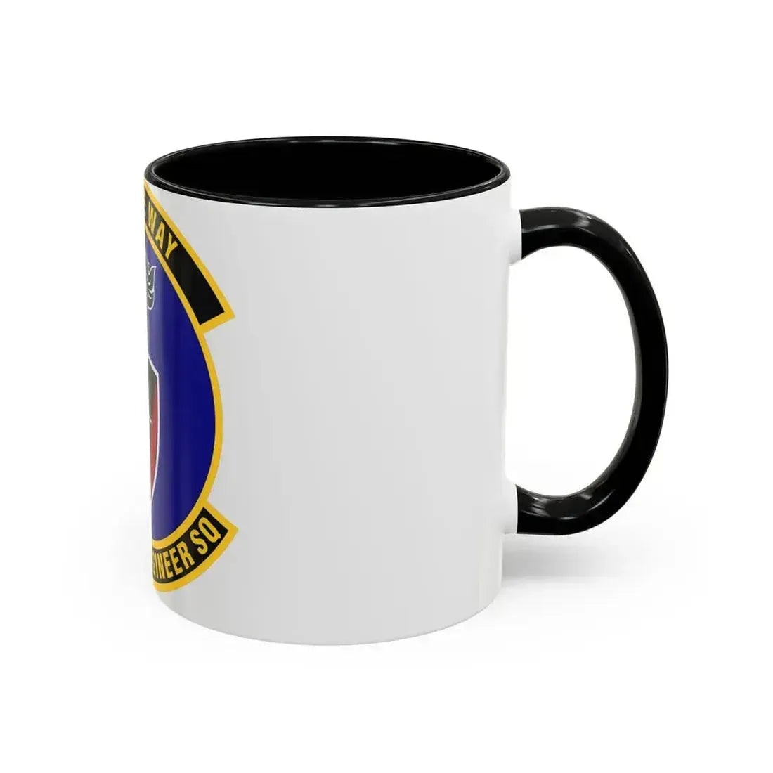 802d Civil Engineer Squadron (U.S. Air Force) Accent Coffee Mug - Go Mug Yourself