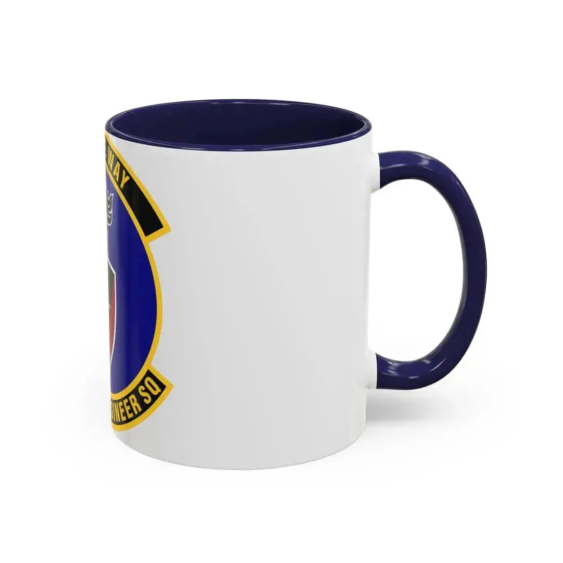 802d Civil Engineer Squadron (U.S. Air Force) Accent Coffee Mug - Go Mug Yourself