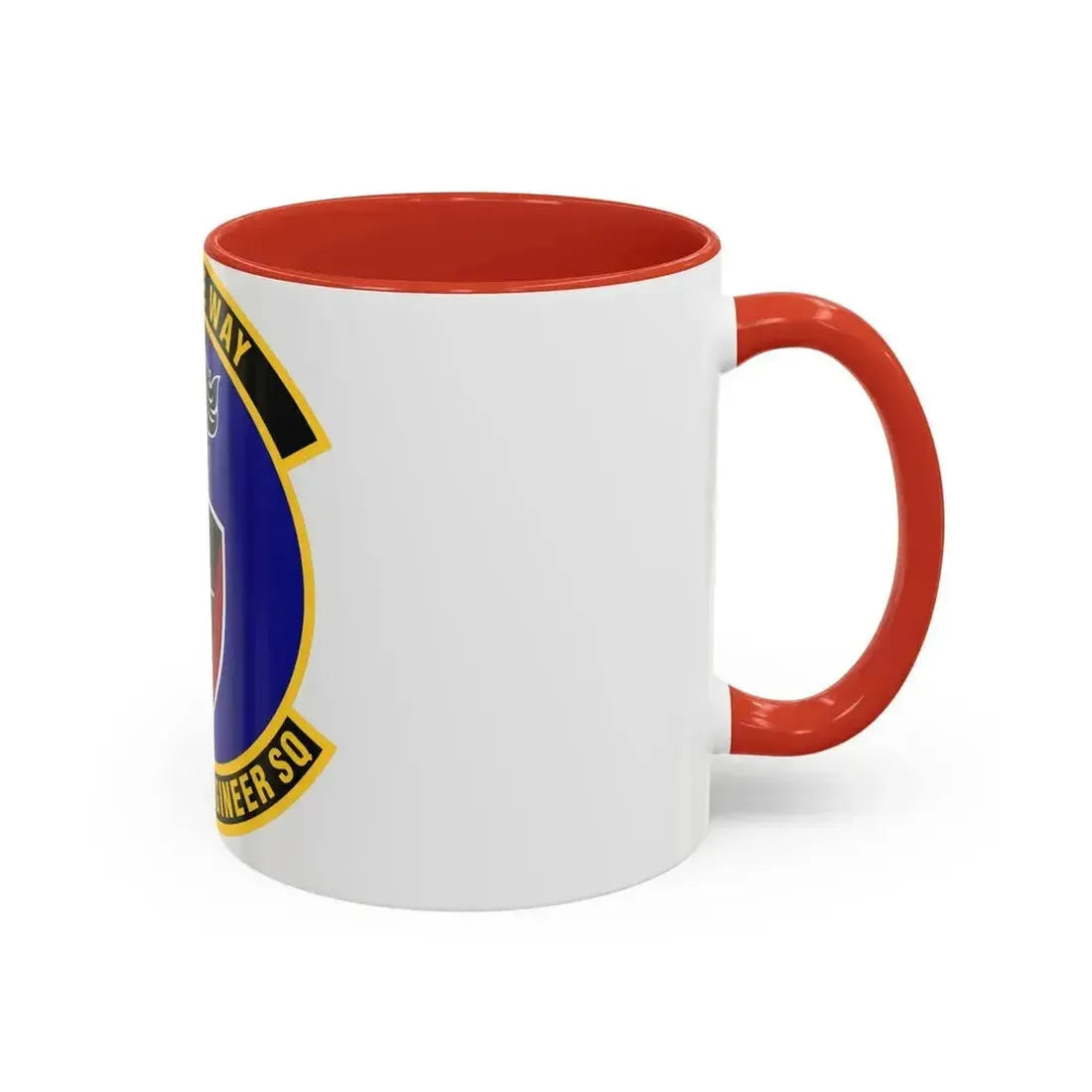 802d Civil Engineer Squadron (U.S. Air Force) Accent Coffee Mug - Go Mug Yourself