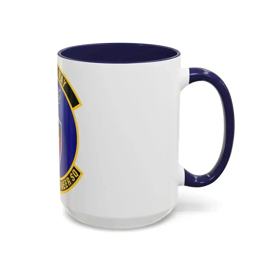 802d Civil Engineer Squadron (U.S. Air Force) Accent Coffee Mug - Go Mug Yourself