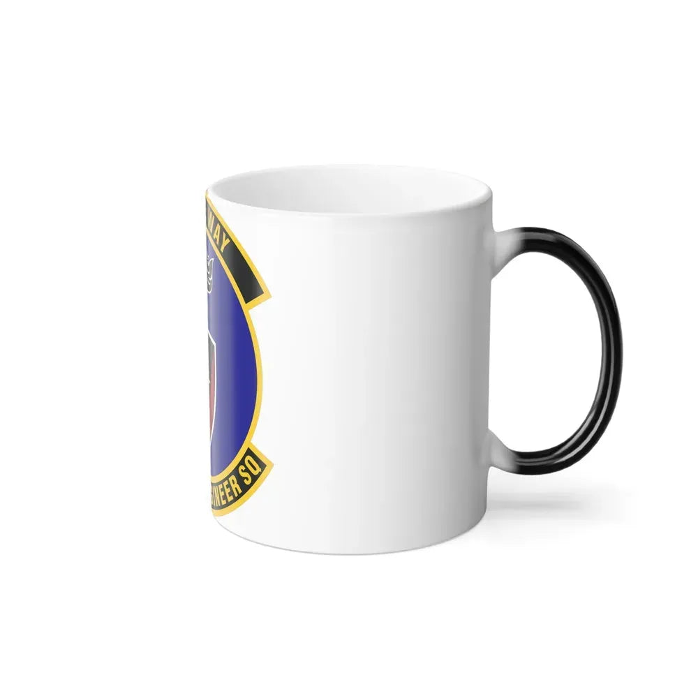 802d Civil Engineer Squadron (U.S. Air Force) Color Changing Coffee Mug - Go Mug Yourself