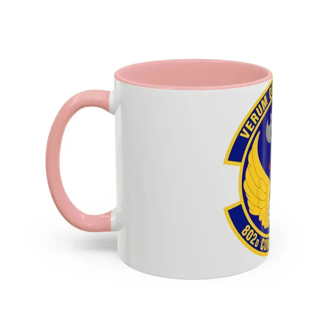 802d Comptroller Squadron (U.S. Air Force) Accent Coffee Mug - Go Mug Yourself