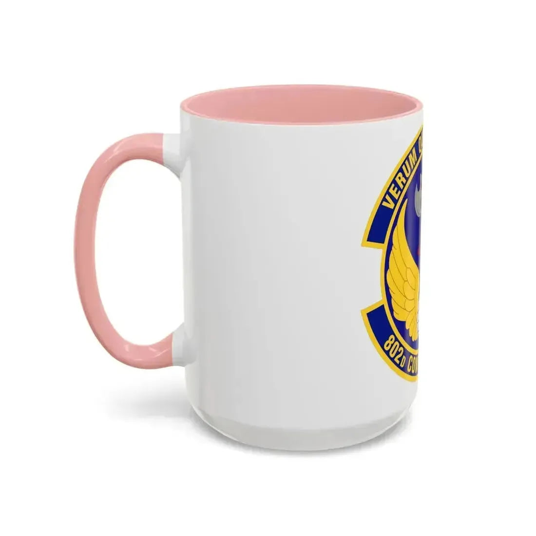 802d Comptroller Squadron (U.S. Air Force) Accent Coffee Mug - Go Mug Yourself