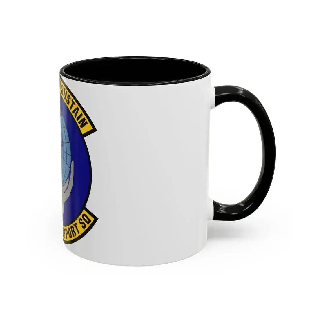 802d Force Support Squadron (U.S. Air Force) Accent Coffee Mug - Go Mug Yourself