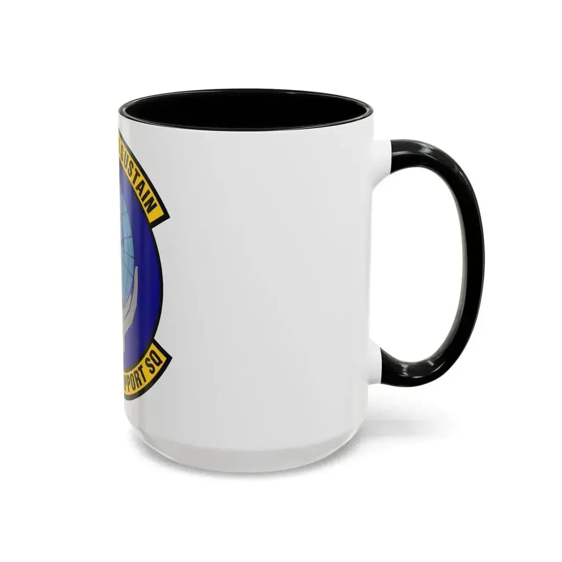 802d Force Support Squadron (U.S. Air Force) Accent Coffee Mug - Go Mug Yourself