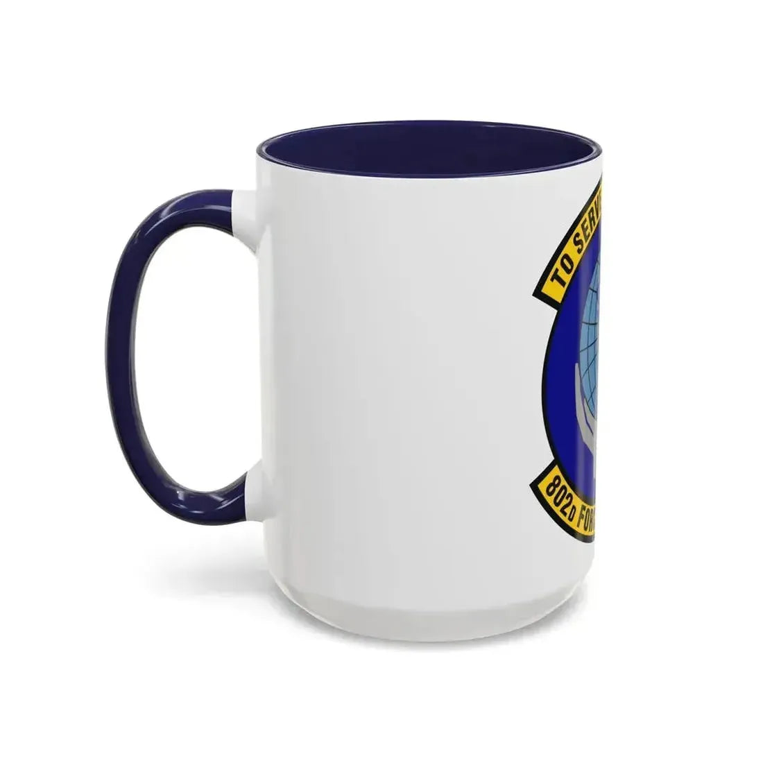 802d Force Support Squadron (U.S. Air Force) Accent Coffee Mug - Go Mug Yourself