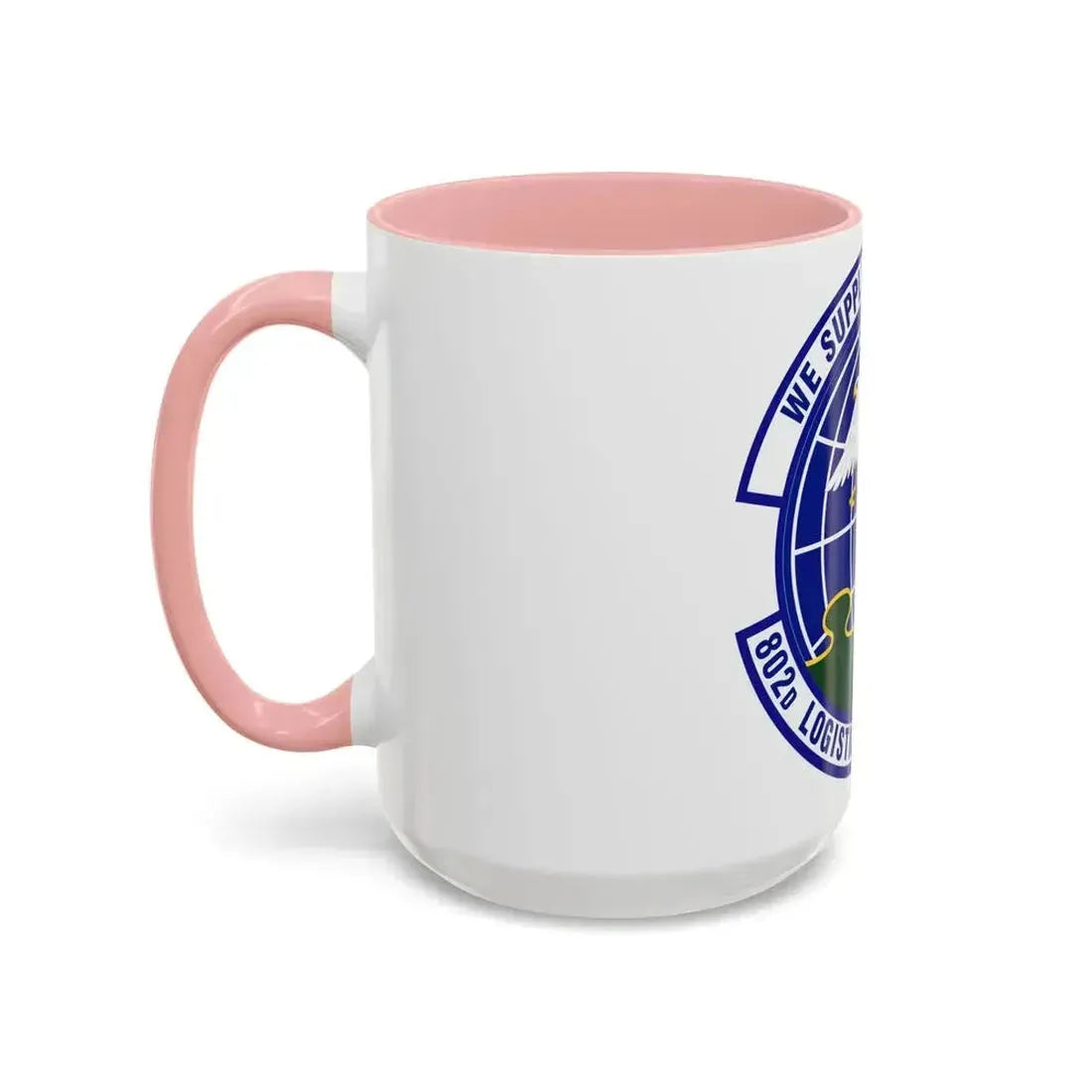 802d Logistics Readiness Squadron (U.S. Air Force) Accent Coffee Mug - Go Mug Yourself