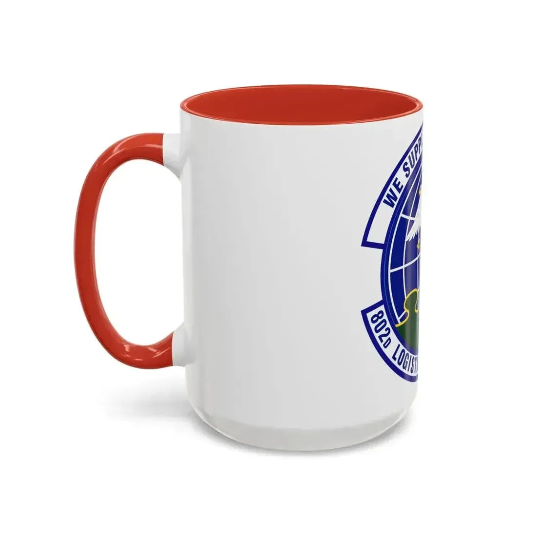 802d Logistics Readiness Squadron (U.S. Air Force) Accent Coffee Mug - Go Mug Yourself