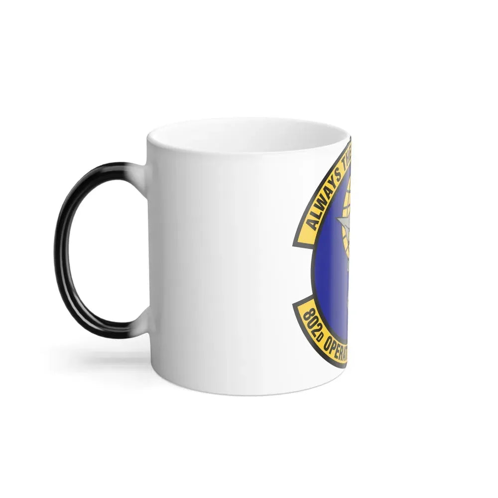 802d Operations Support Squadron (U.S. Air Force) Color Changing Coffee Mug - Go Mug Yourself