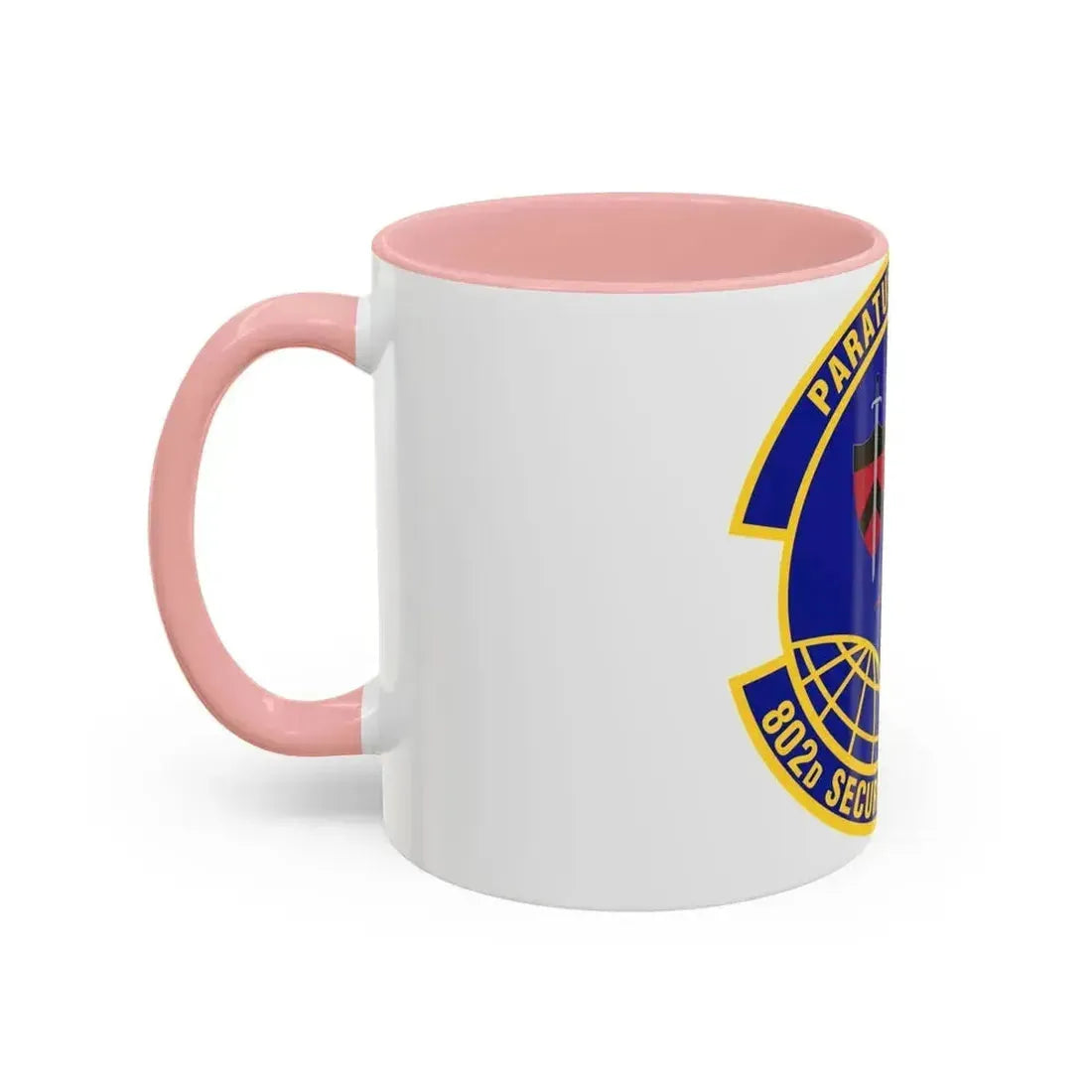 802d Security Forces Squadron (U.S. Air Force) Accent Coffee Mug - Go Mug Yourself