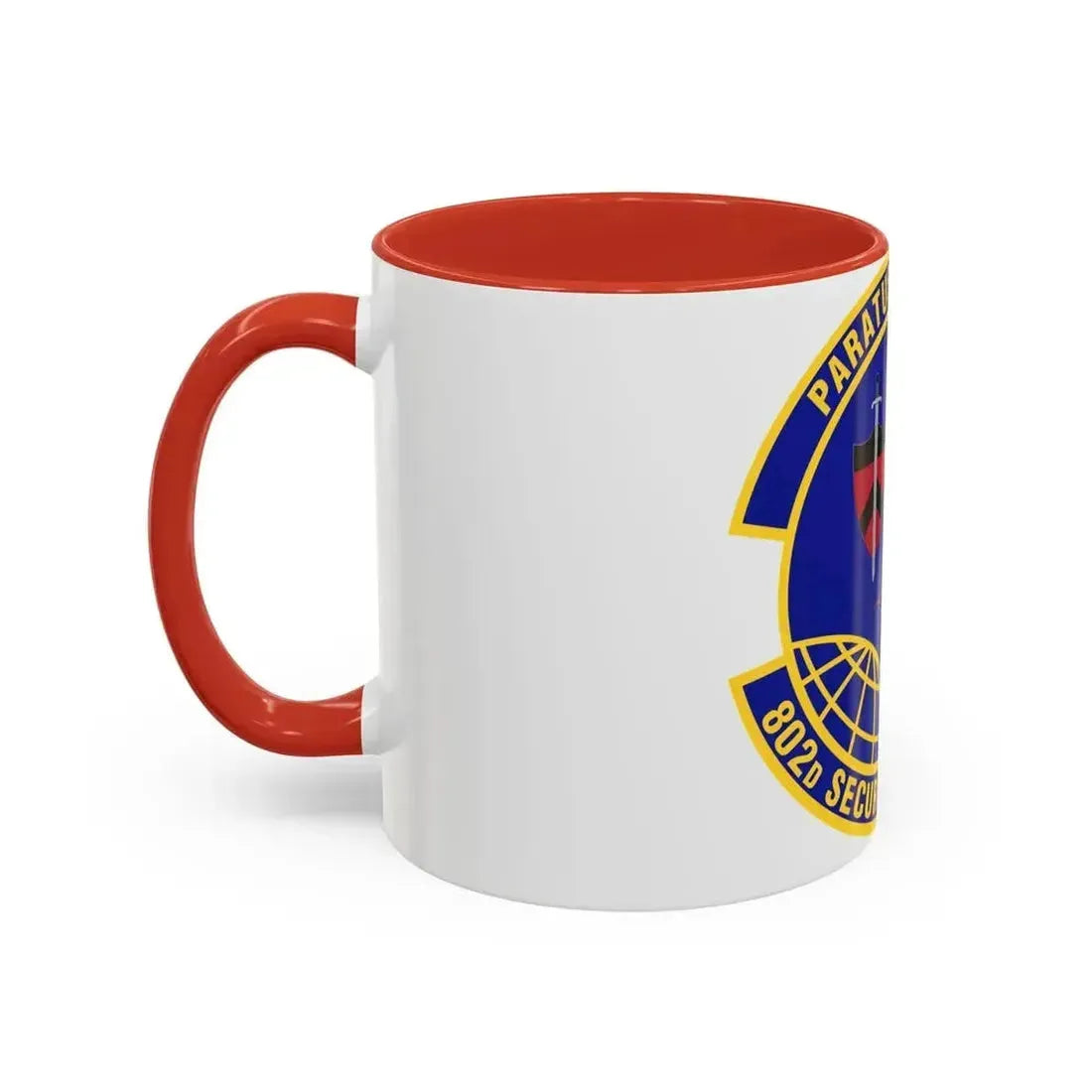 802d Security Forces Squadron (U.S. Air Force) Accent Coffee Mug - Go Mug Yourself