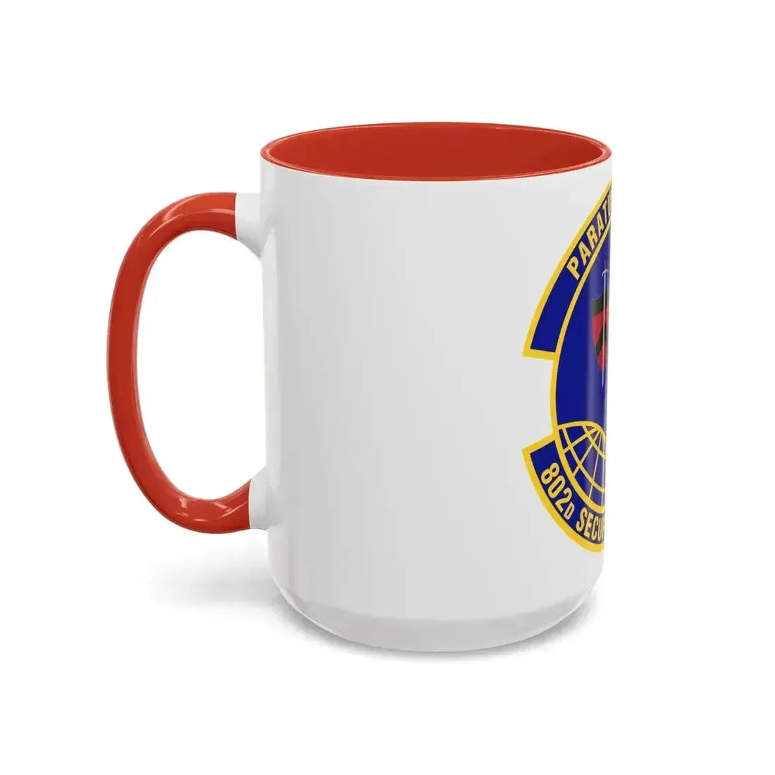 802d Security Forces Squadron (U.S. Air Force) Accent Coffee Mug - Go Mug Yourself