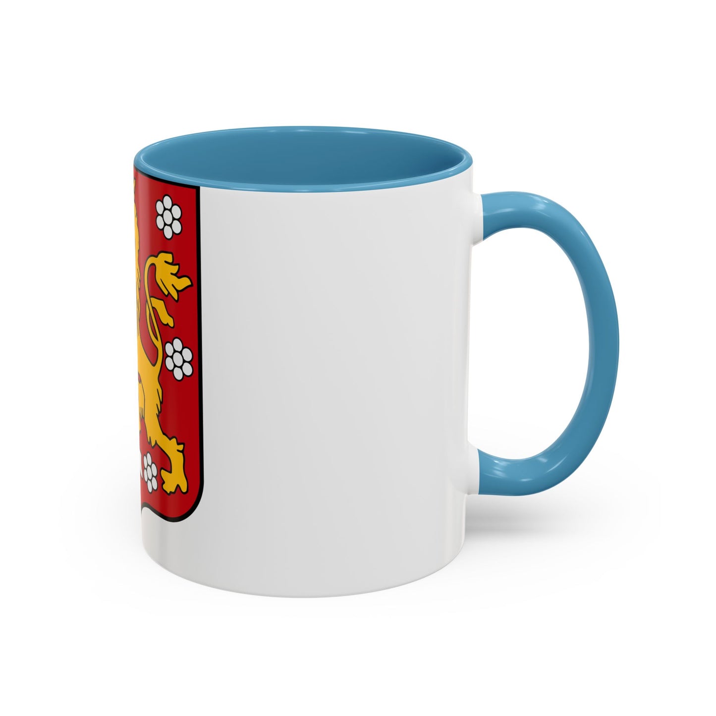 Coats of arms of the Grand Duchy of Finland - Accent Coffee Mug