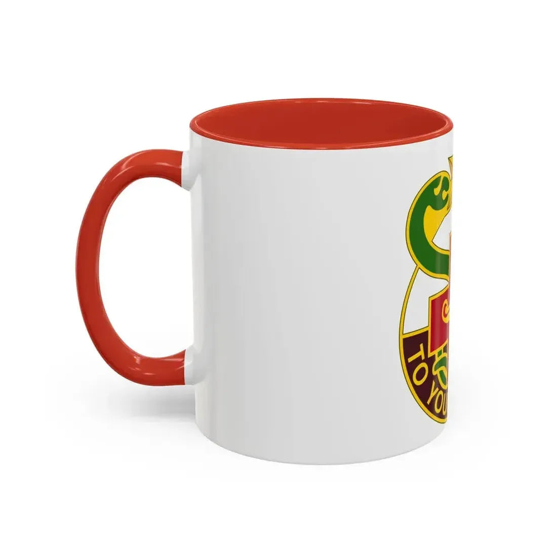 804 Medical Brigade 3 (U.S. Army) Accent Coffee Mug - Go Mug Yourself