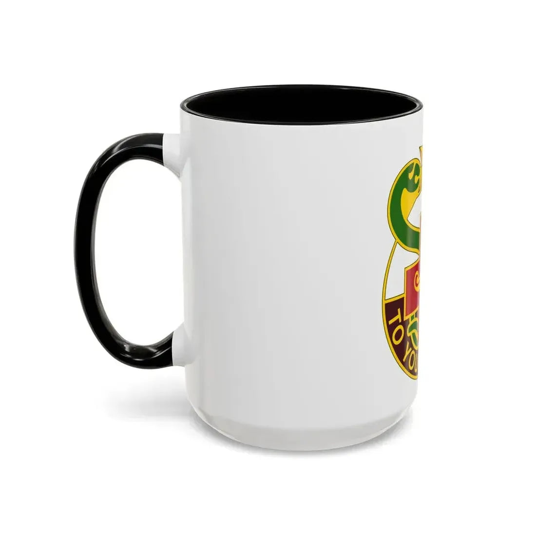 804 Medical Brigade 3 (U.S. Army) Accent Coffee Mug - Go Mug Yourself