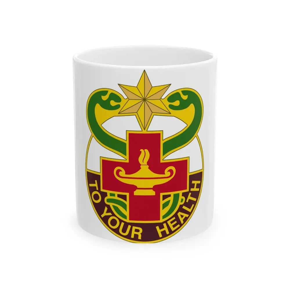 804 Medical Brigade 3 (U.S. Army) White Coffee Mug 11oz - Go Mug Yourself