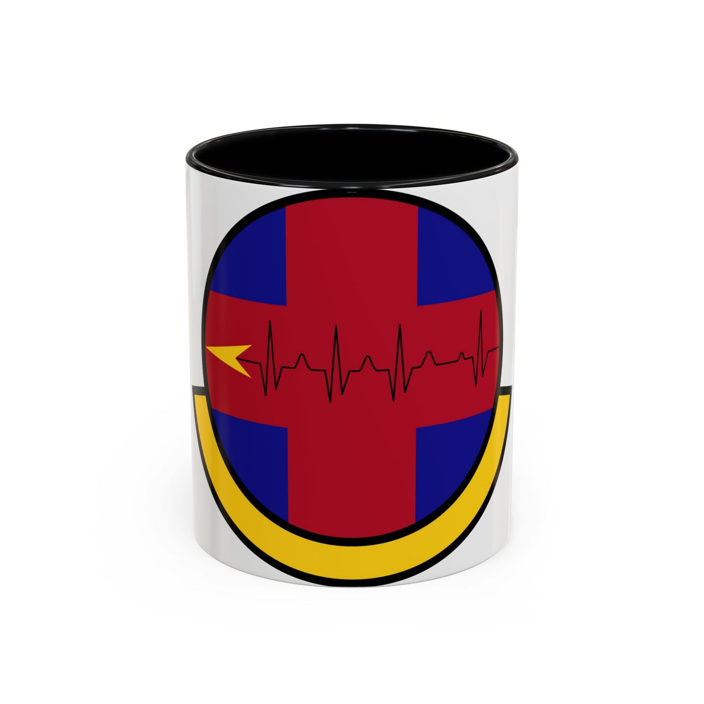 375 Healthcare Operations Squadron AMC (U.S. Air Force) Accent Coffee Mug