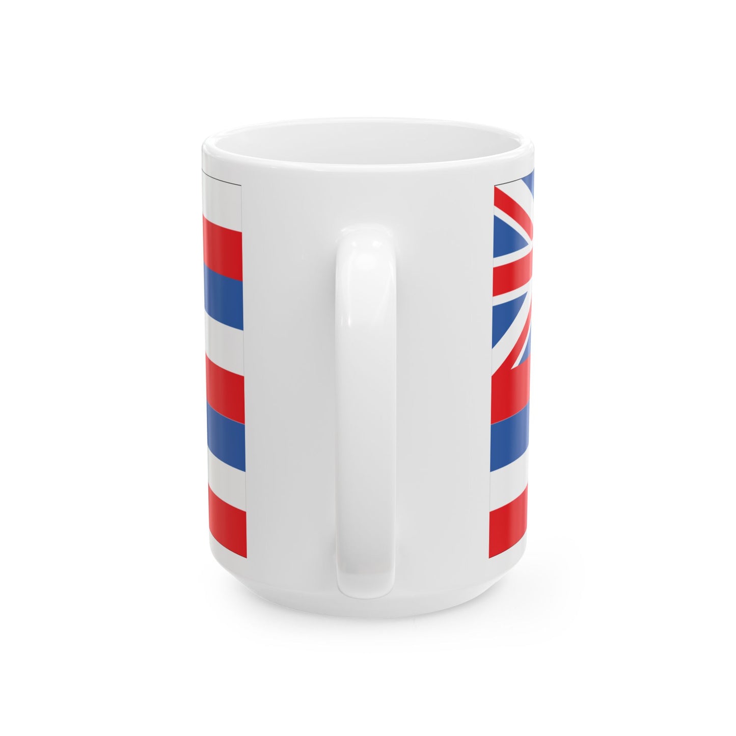 Hawaiian Flag Official (United States) White Coffee Mug