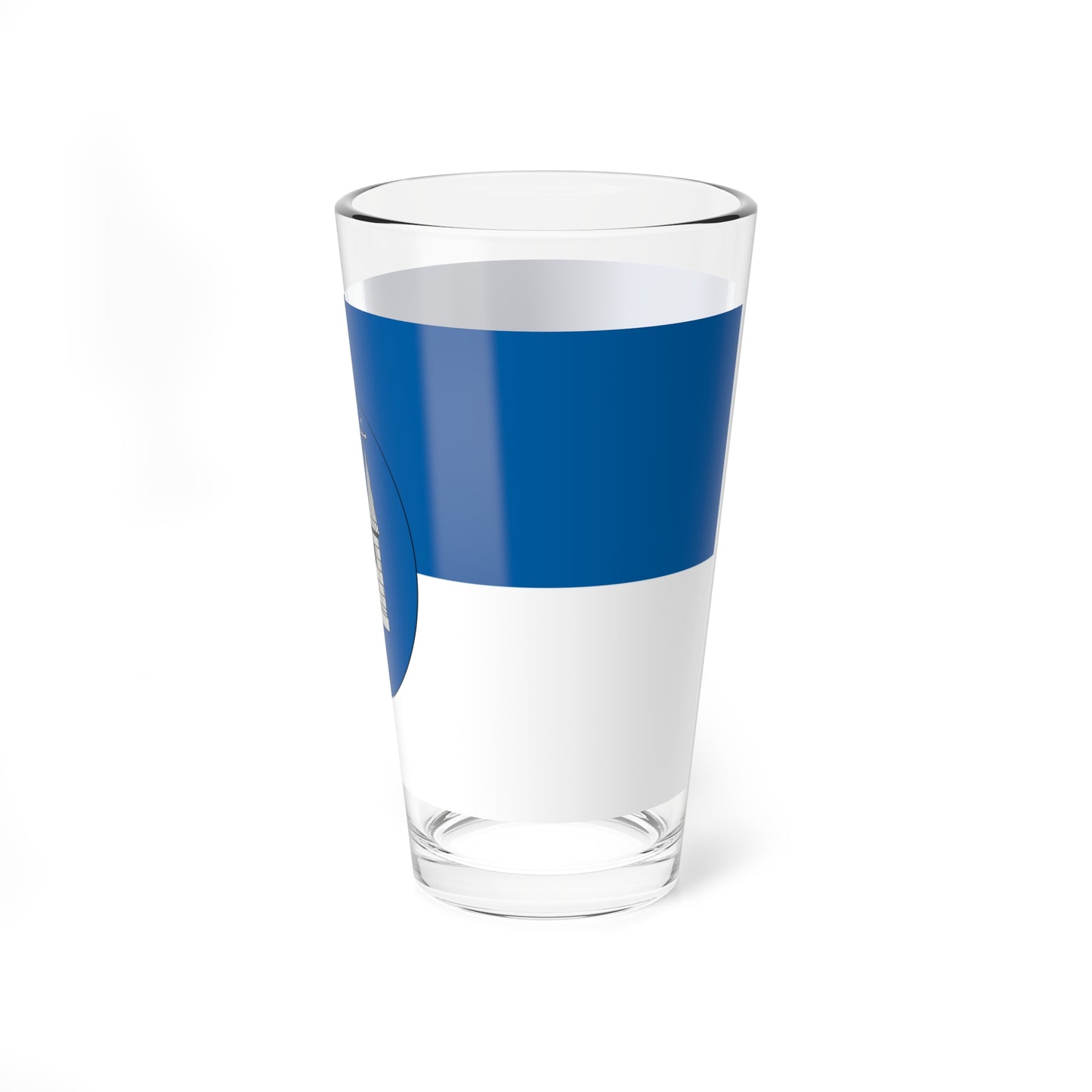 Flag of Budakeszi (Hungary) Pint Glass 16oz