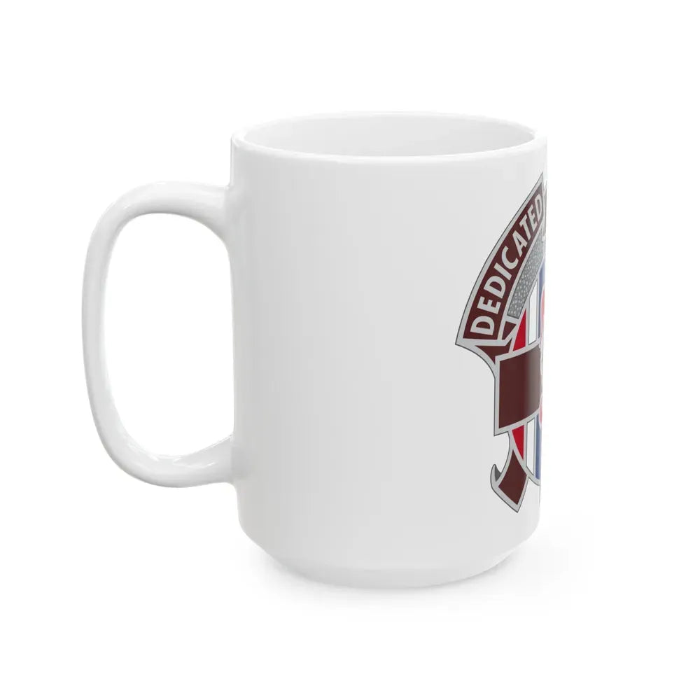 807 Medical Brigade 2 (U.S. Army) White Coffee Mug - Go Mug Yourself