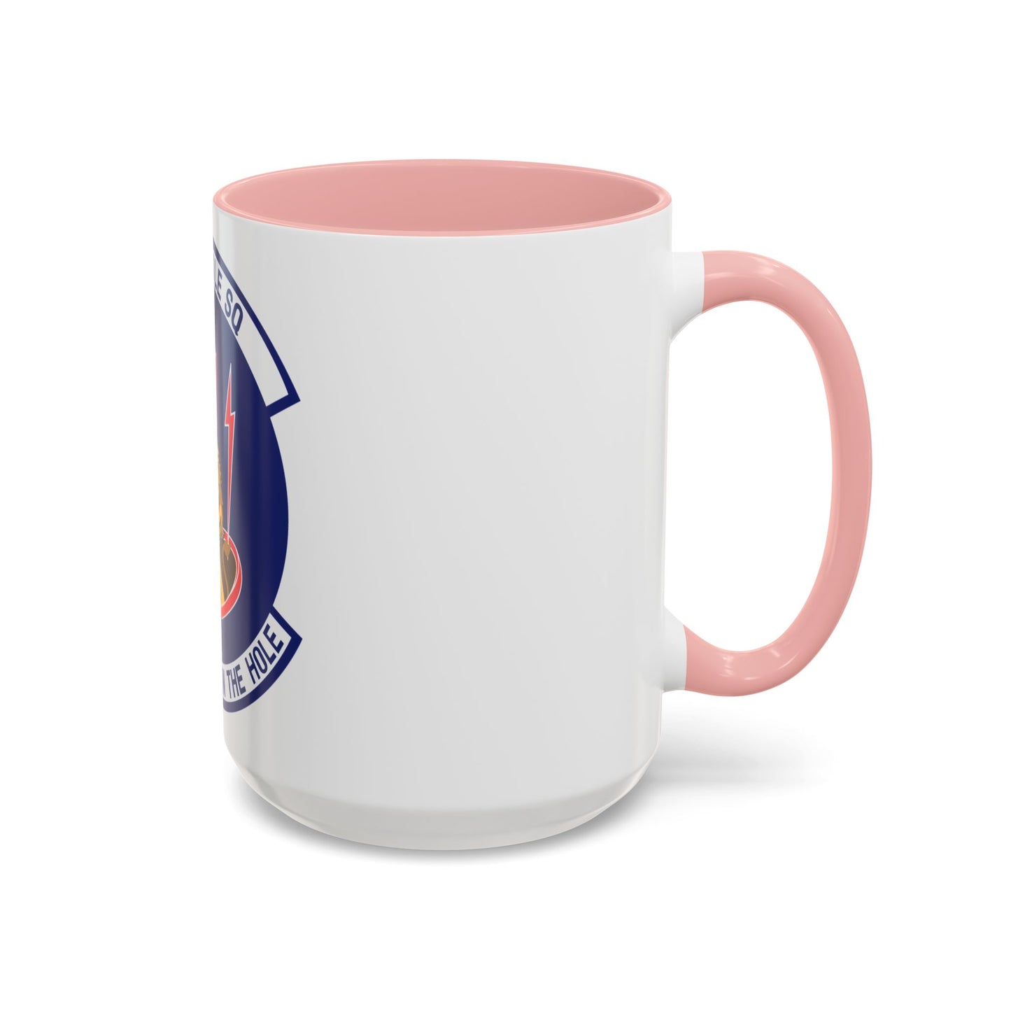 10th Missile SQ The First In The Hole (U.S. Air Force) Accent Coffee Mug