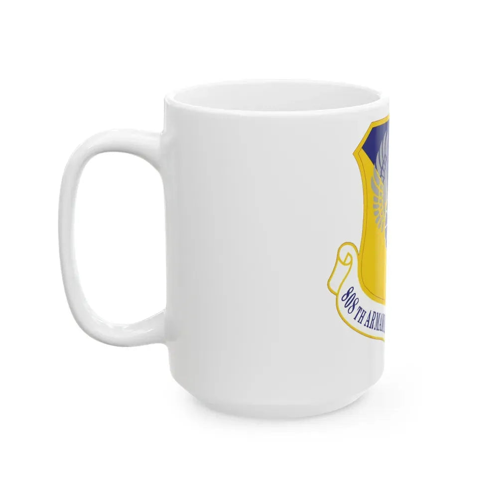 808th Armament Systems Group (U.S. Air Force) White Coffee Mug - Go Mug Yourself