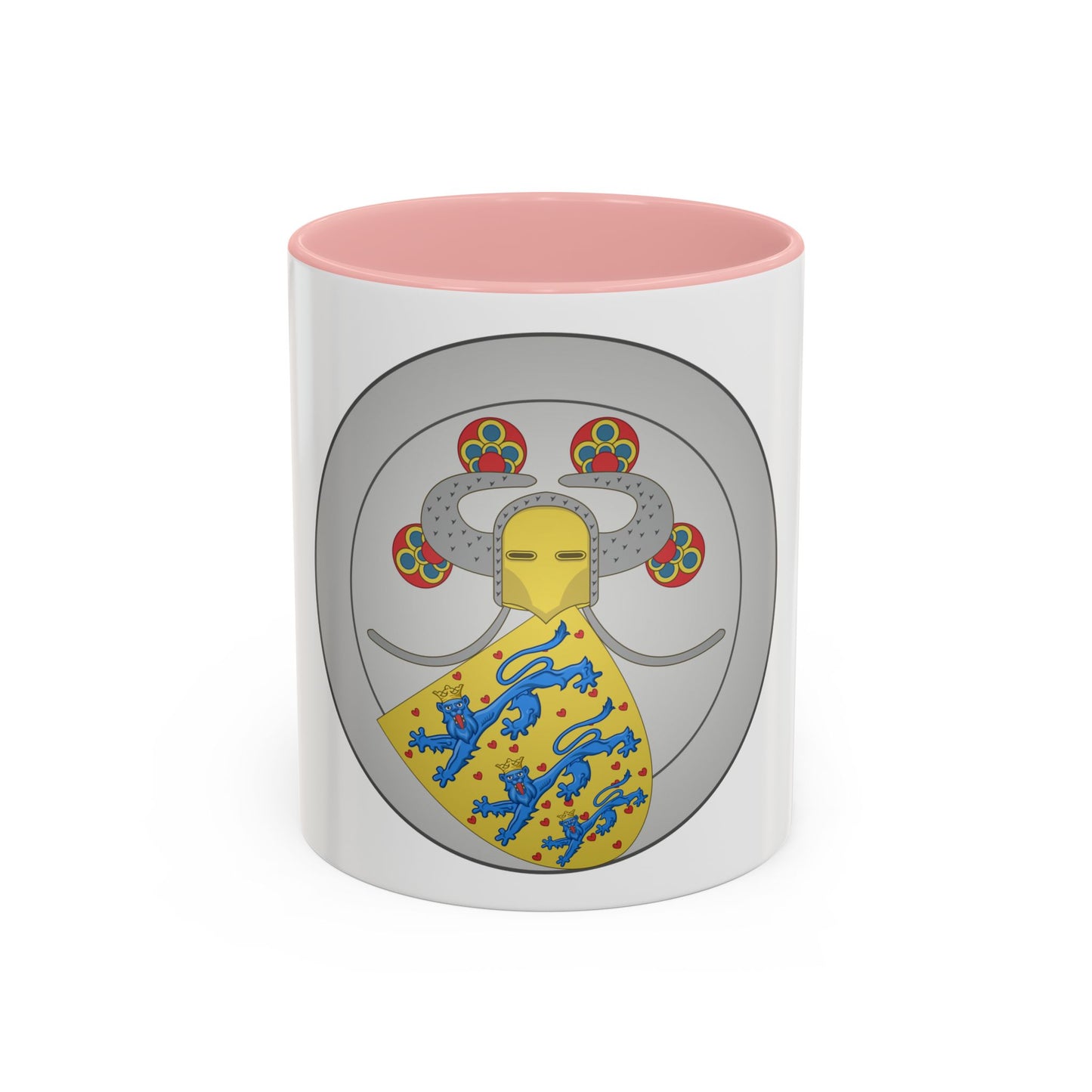 Coat of arms of Valdemar IV of Denmark - Accent Coffee Mug