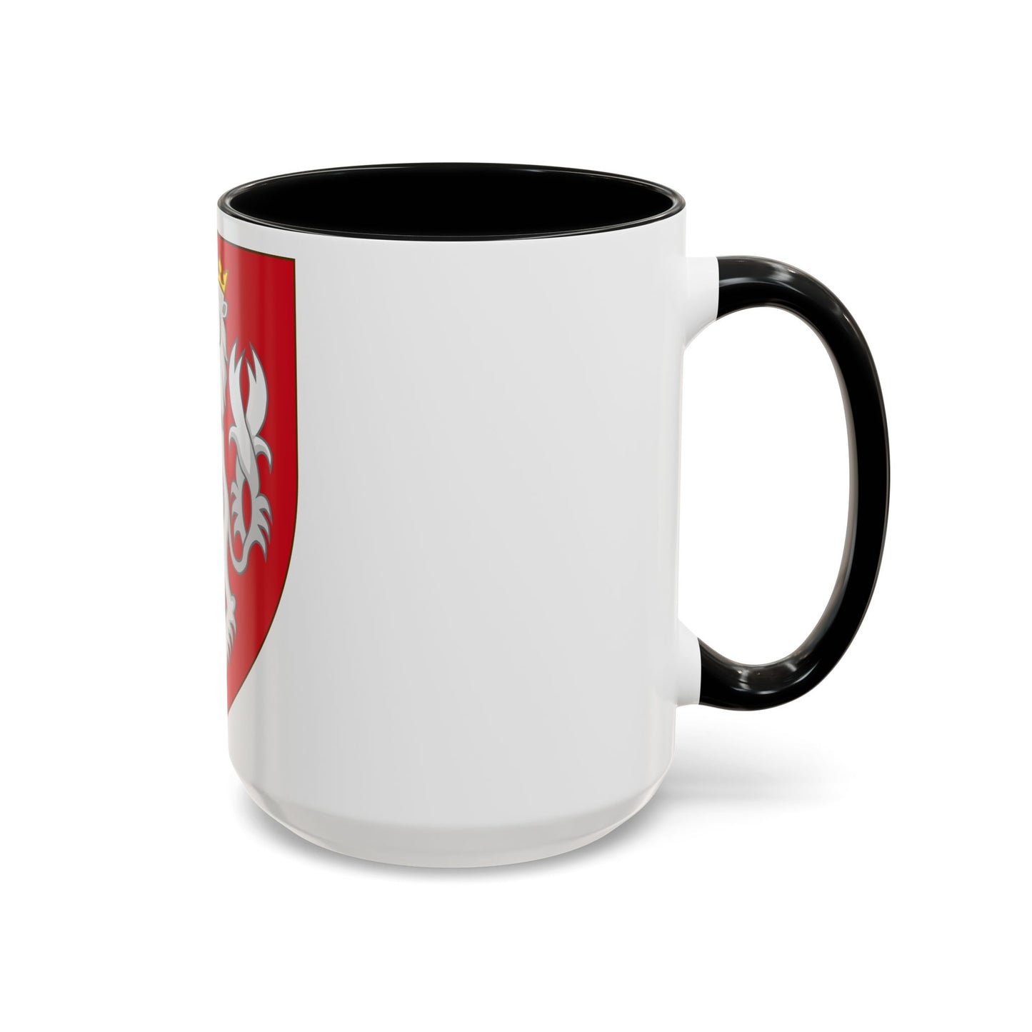 Coat of arms of the House of Luxembourg-Bohemia - Accent Coffee Mug