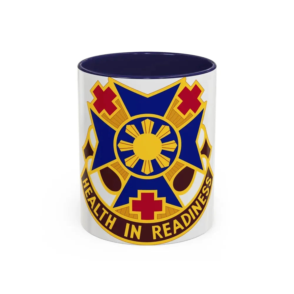 810 Field Hospital (U.S. Army) Accent Coffee Mug 11oz Navy - Go Mug Yourself
