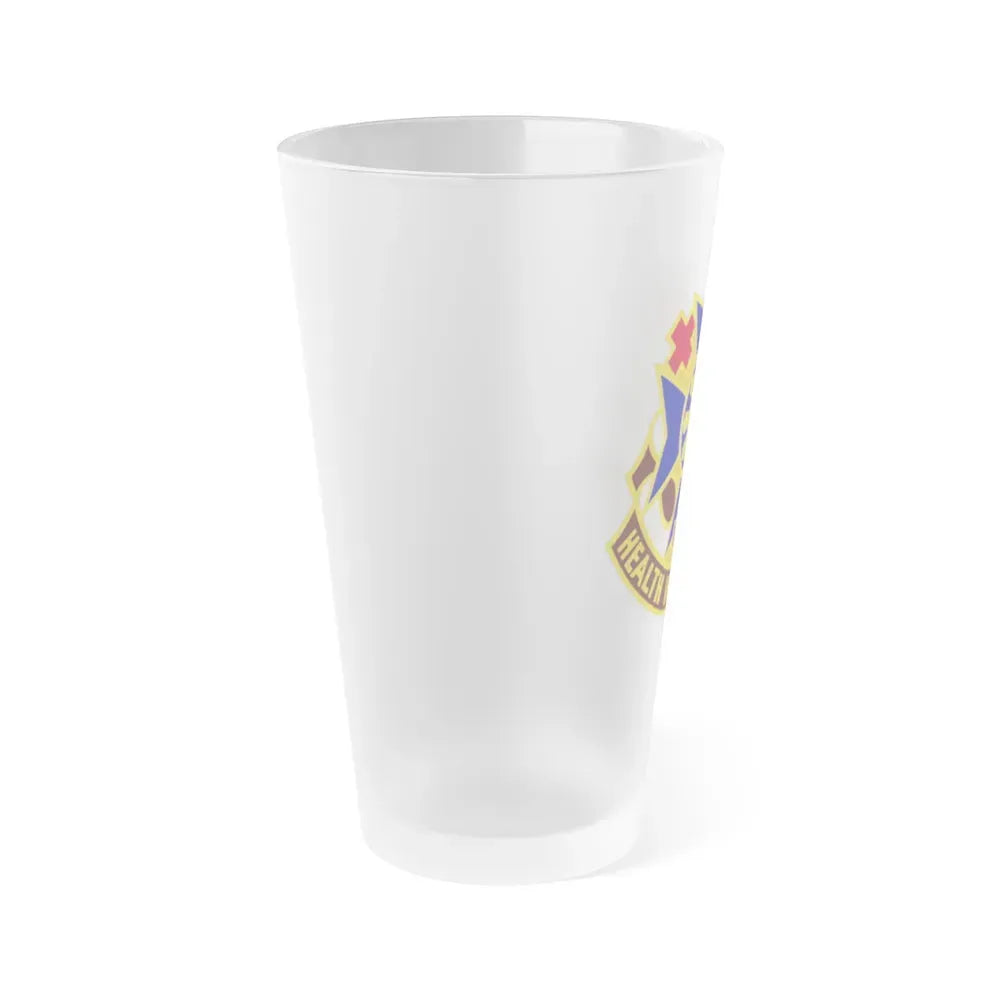 810 Field Hospital (U.S. Army) Frosted Pint Glass 16oz - Go Mug Yourself