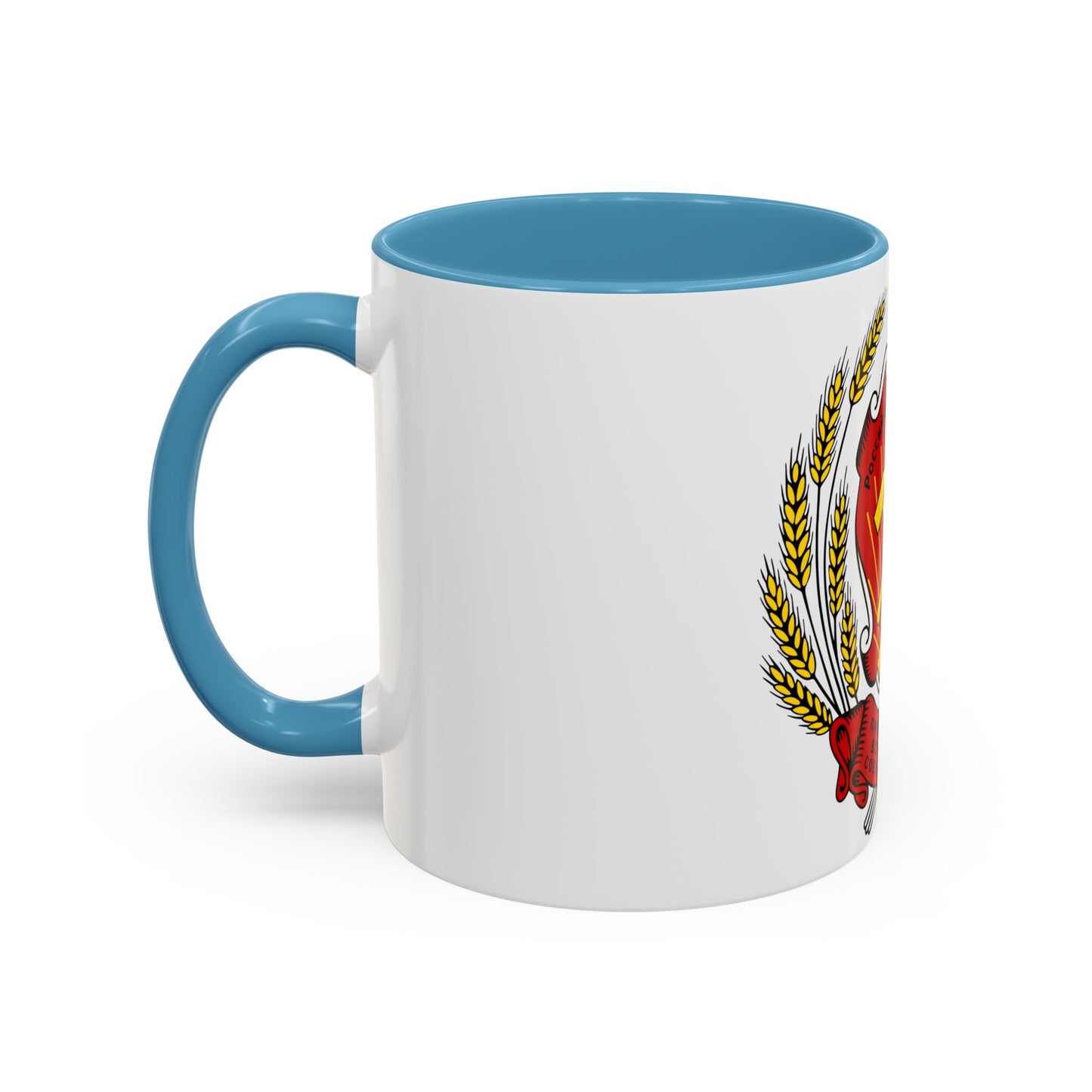 Coat of arms of the Russian Federation (1992-1993) - Accent Coffee Mug