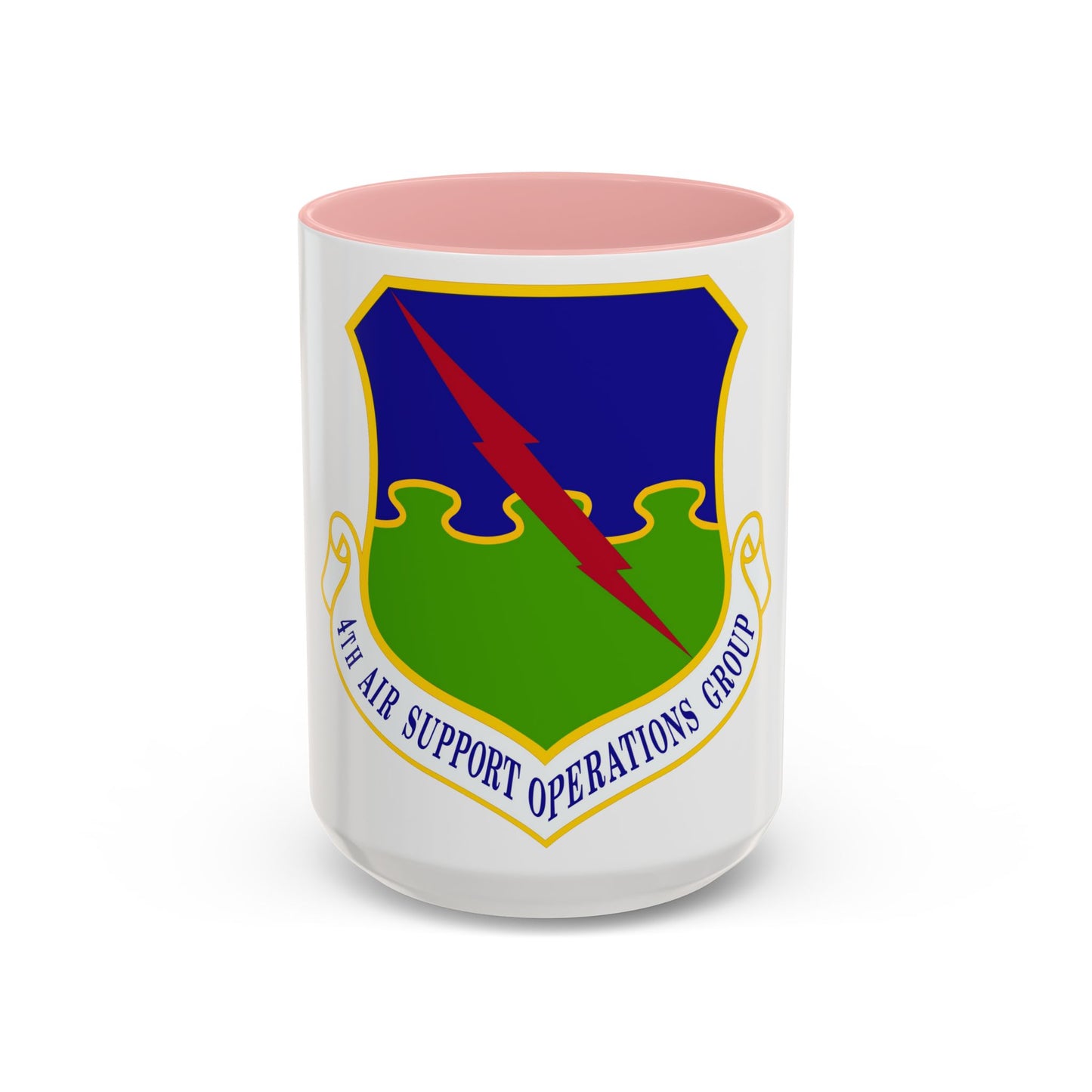 4 Air Support Operations Group USAFE (U.S. Air Force) Accent Coffee Mug