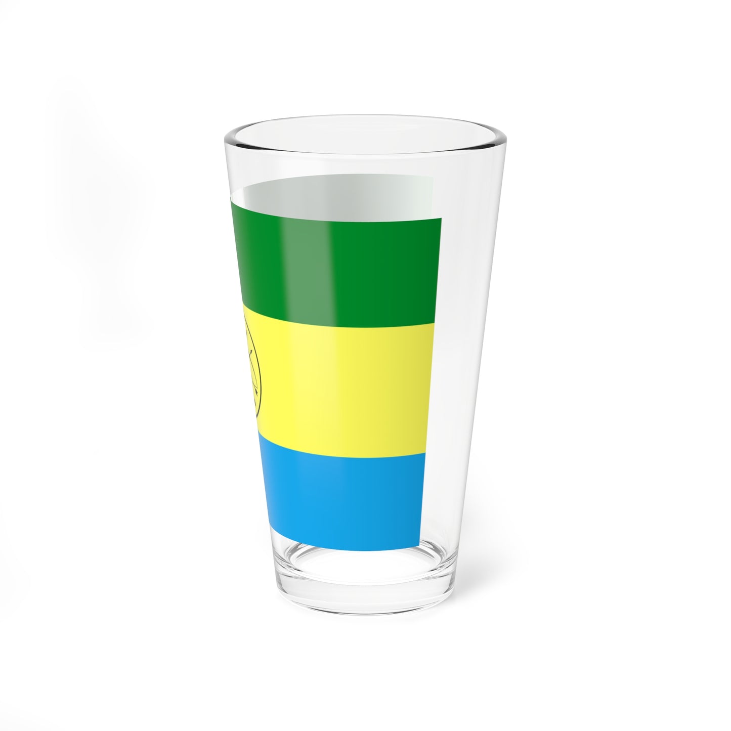 Organización Indígena Chiquitana flag 3 (Bolivia) Pint Glass 16oz