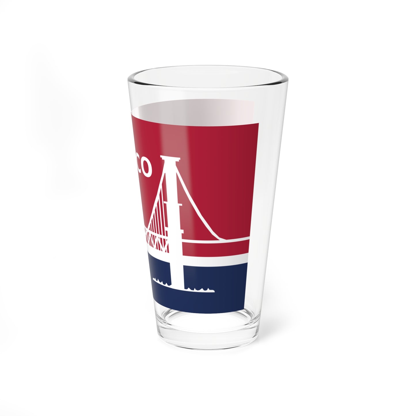 Flag of Waco Texas 1985-2024 (United States) Pint Glass 16oz