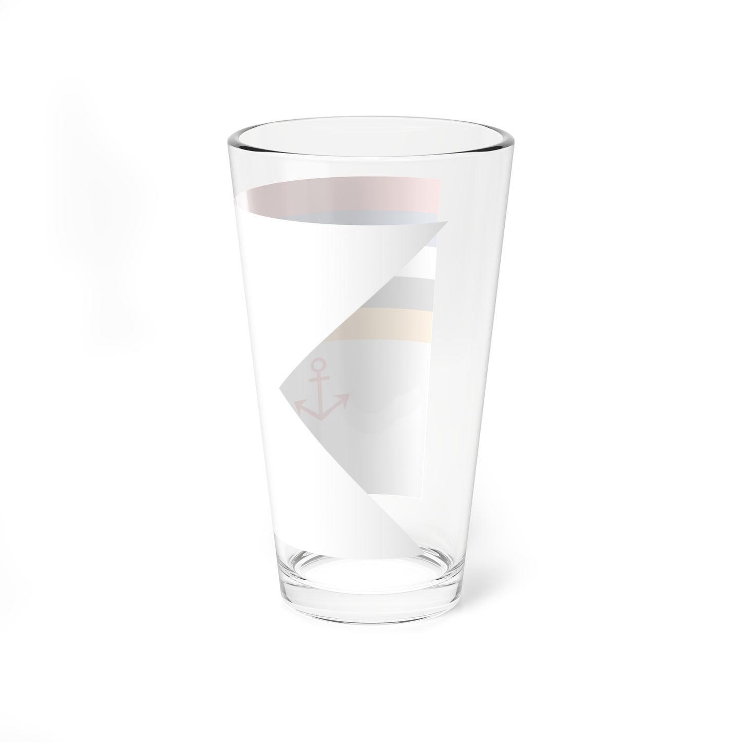 Flag of Marine Police Senior Officer at Present Afloat of Manchukuo (China) Pint Glass 16oz