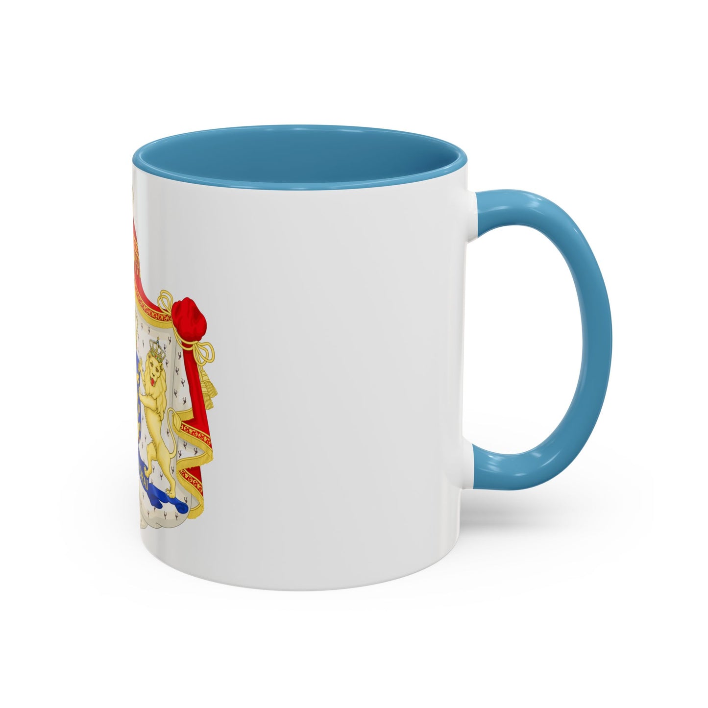 Royal coat of arms of the Netherlands (1815-1907) - Accent Coffee Mug